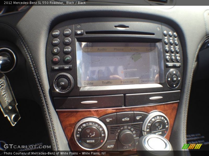 Black / Black 2012 Mercedes-Benz SL 550 Roadster