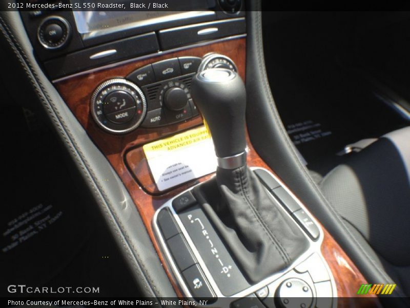 Black / Black 2012 Mercedes-Benz SL 550 Roadster