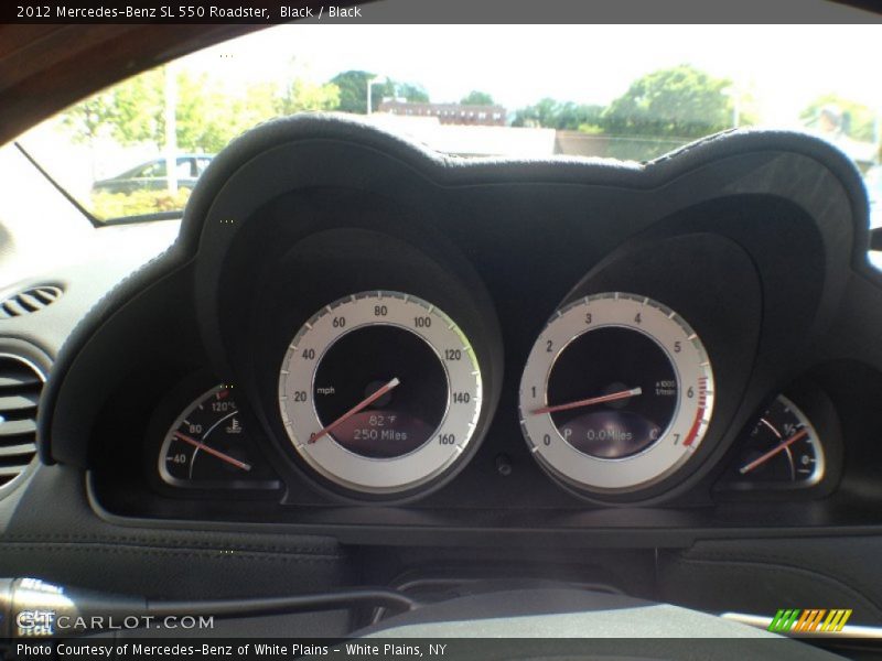 Black / Black 2012 Mercedes-Benz SL 550 Roadster