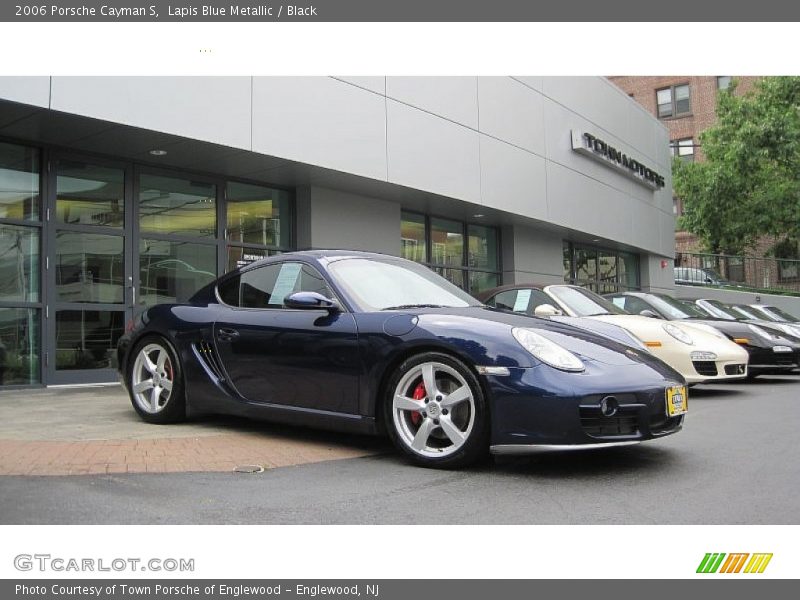 Lapis Blue Metallic / Black 2006 Porsche Cayman S