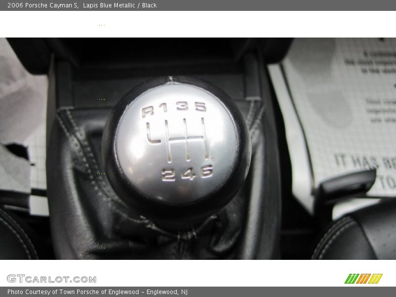  2006 Cayman S 6 Speed Manual Shifter