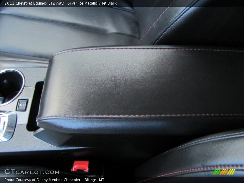 Silver Ice Metallic / Jet Black 2011 Chevrolet Equinox LTZ AWD