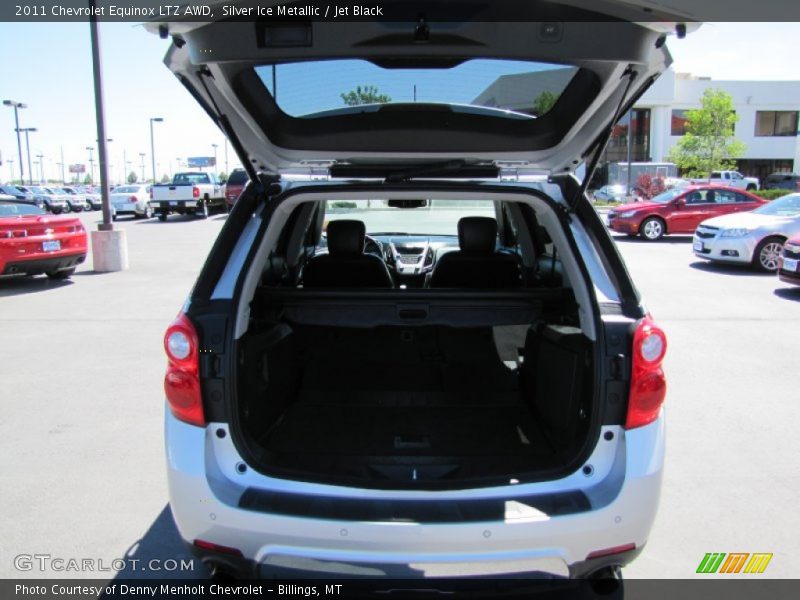 Silver Ice Metallic / Jet Black 2011 Chevrolet Equinox LTZ AWD