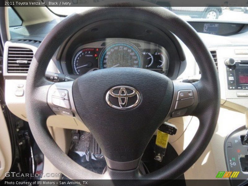 Black / Ivory 2011 Toyota Venza I4