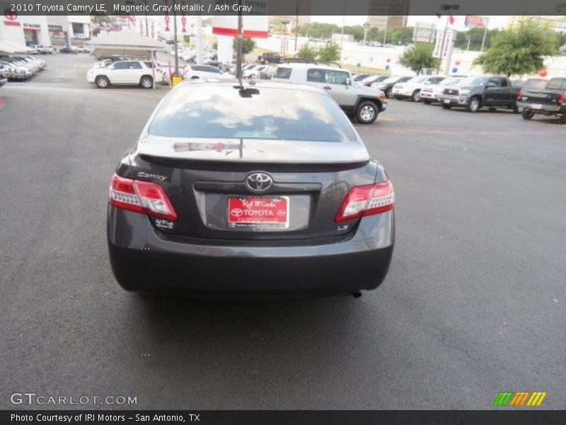 Magnetic Gray Metallic / Ash Gray 2010 Toyota Camry LE