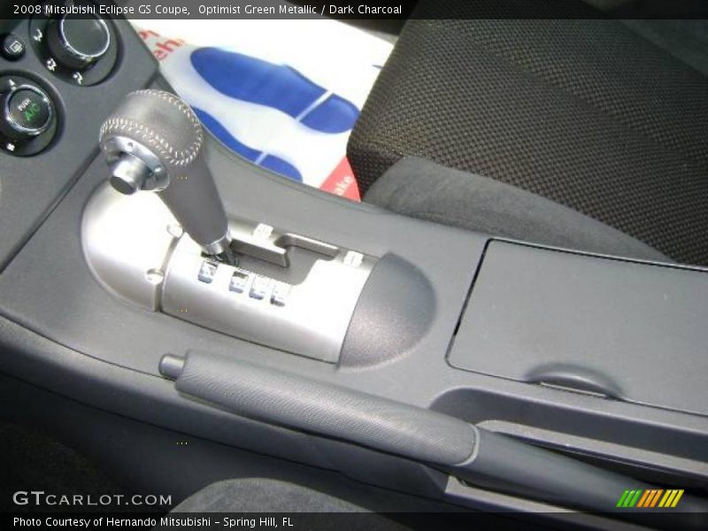 Optimist Green Metallic / Dark Charcoal 2008 Mitsubishi Eclipse GS Coupe