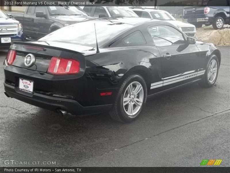 Black / Charcoal Black 2012 Ford Mustang V6 Coupe