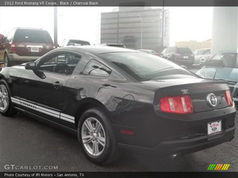 Black / Charcoal Black 2012 Ford Mustang V6 Coupe