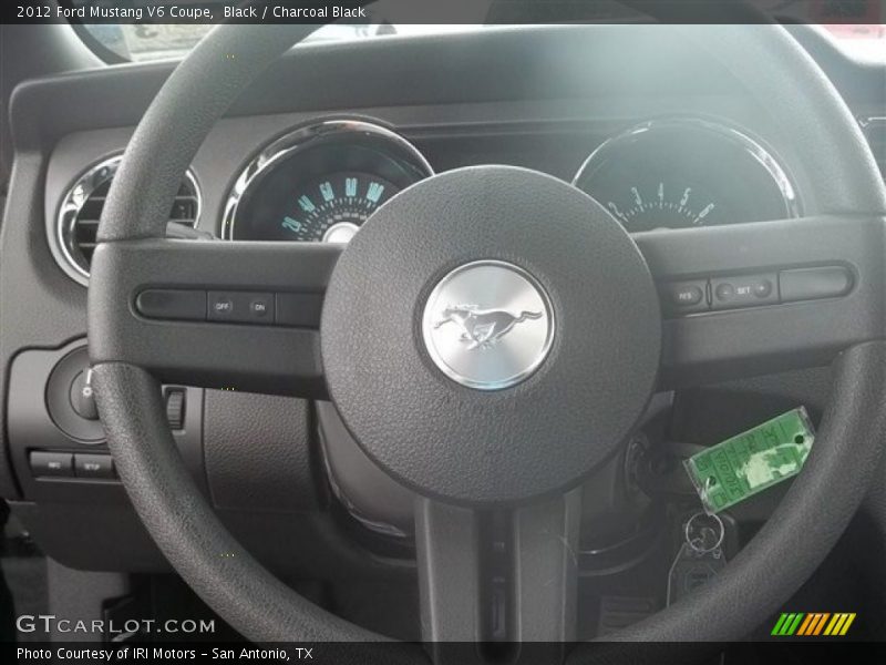 Black / Charcoal Black 2012 Ford Mustang V6 Coupe
