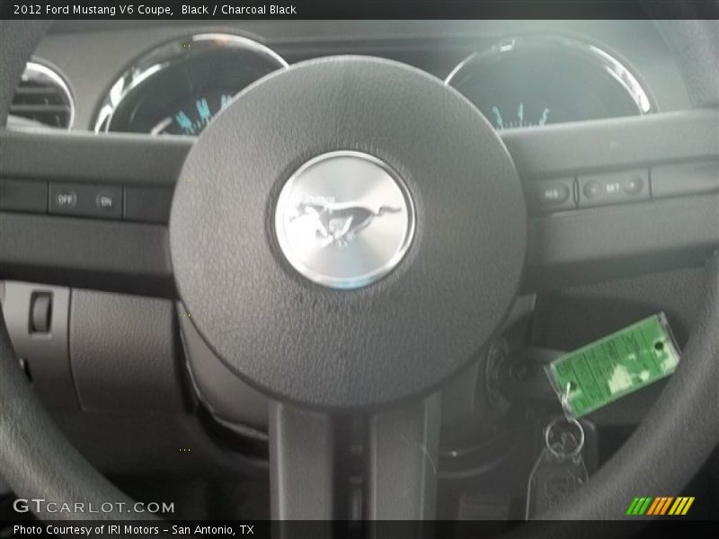 Black / Charcoal Black 2012 Ford Mustang V6 Coupe