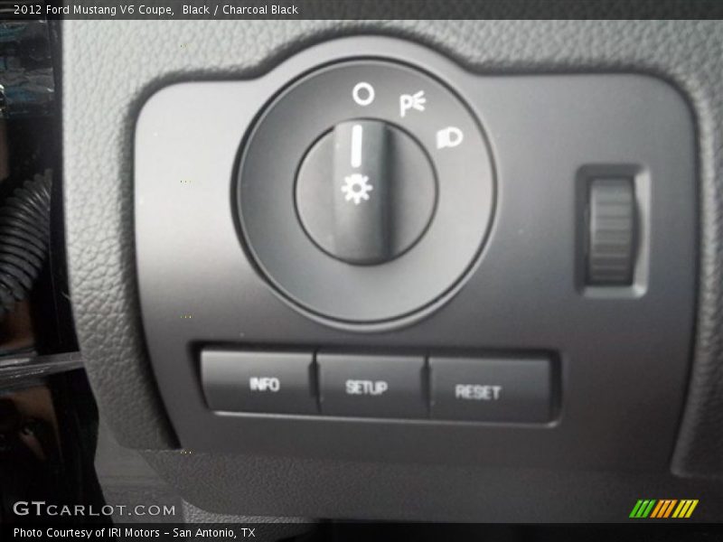 Black / Charcoal Black 2012 Ford Mustang V6 Coupe