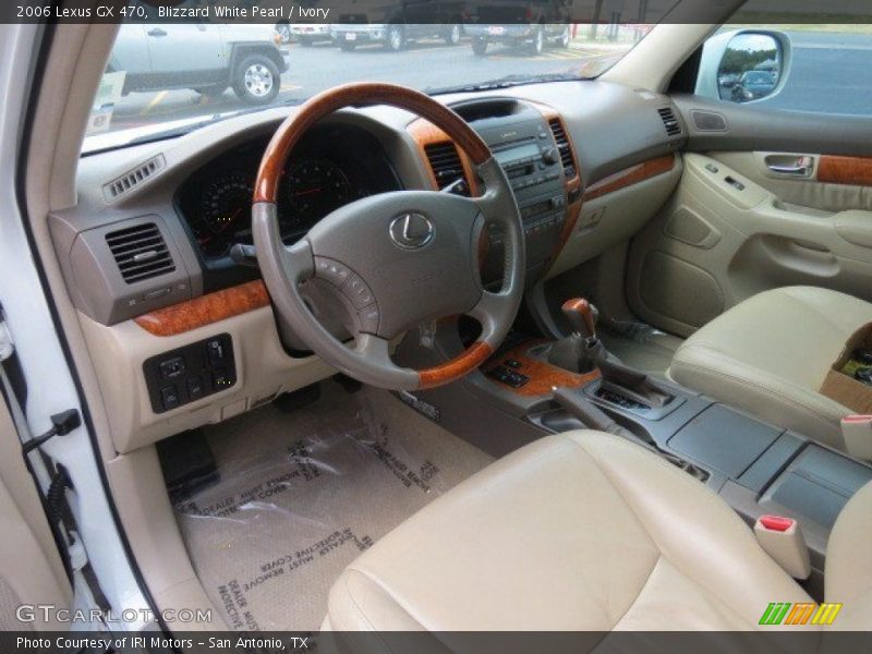 Blizzard White Pearl / Ivory 2006 Lexus GX 470