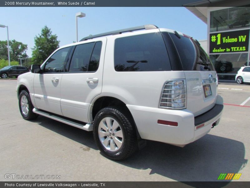 White Suede / Camel 2008 Mercury Mountaineer