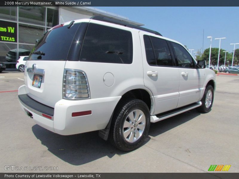White Suede / Camel 2008 Mercury Mountaineer