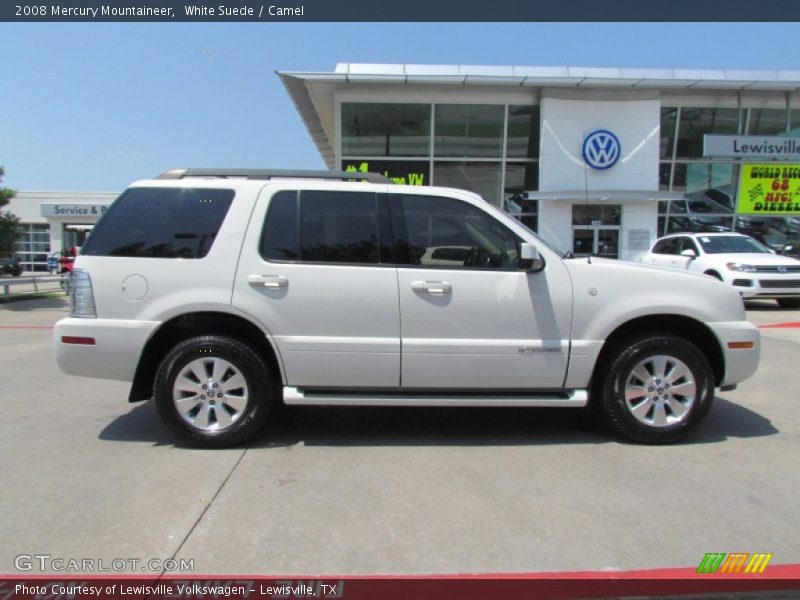 White Suede / Camel 2008 Mercury Mountaineer