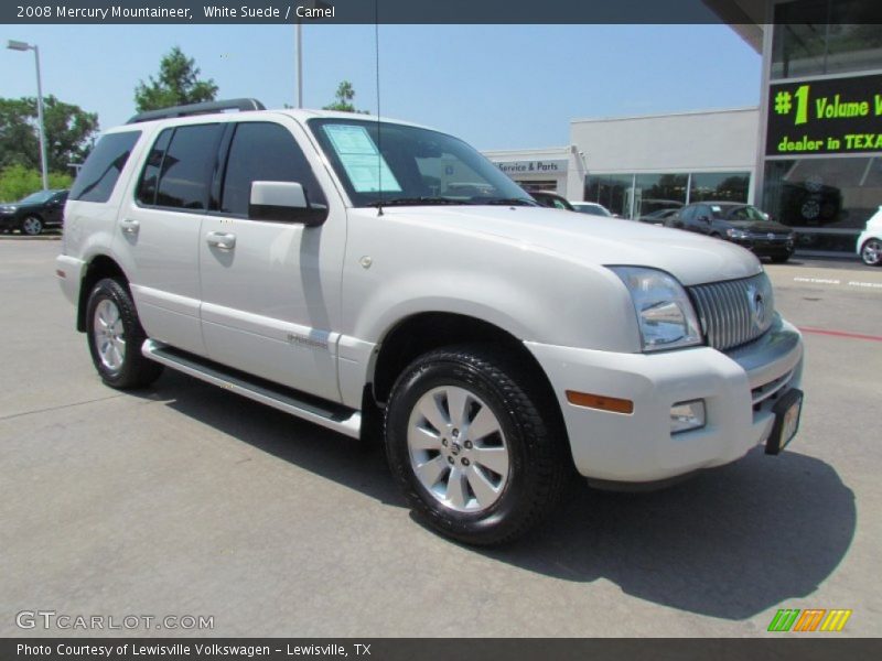 White Suede / Camel 2008 Mercury Mountaineer