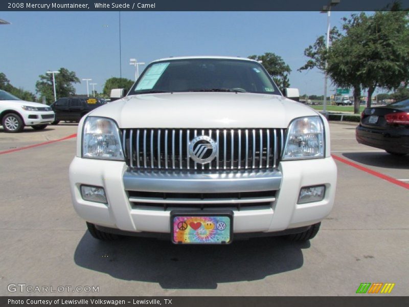 White Suede / Camel 2008 Mercury Mountaineer