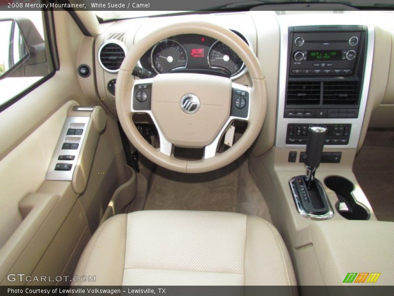White Suede / Camel 2008 Mercury Mountaineer