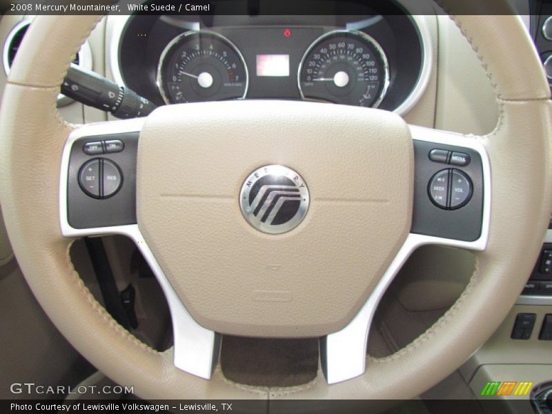White Suede / Camel 2008 Mercury Mountaineer
