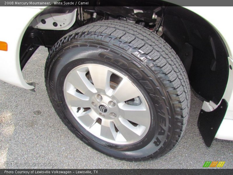 White Suede / Camel 2008 Mercury Mountaineer