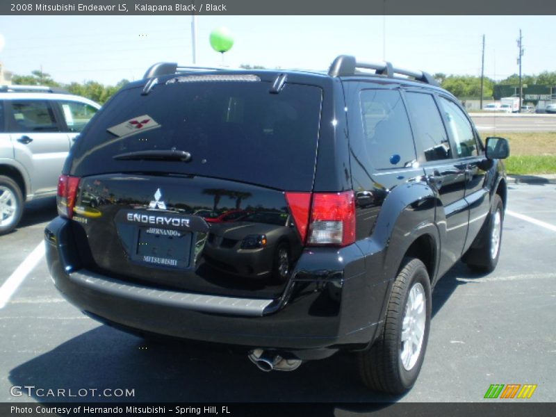 Kalapana Black / Black 2008 Mitsubishi Endeavor LS