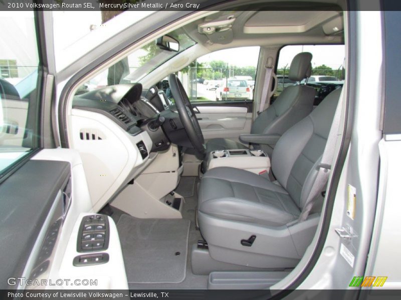 Mercury Silver Metallic / Aero Gray 2010 Volkswagen Routan SEL
