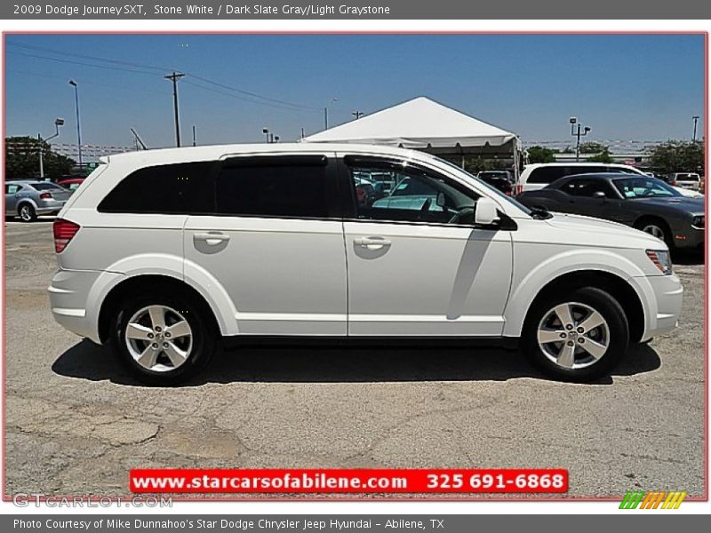 Stone White / Dark Slate Gray/Light Graystone 2009 Dodge Journey SXT