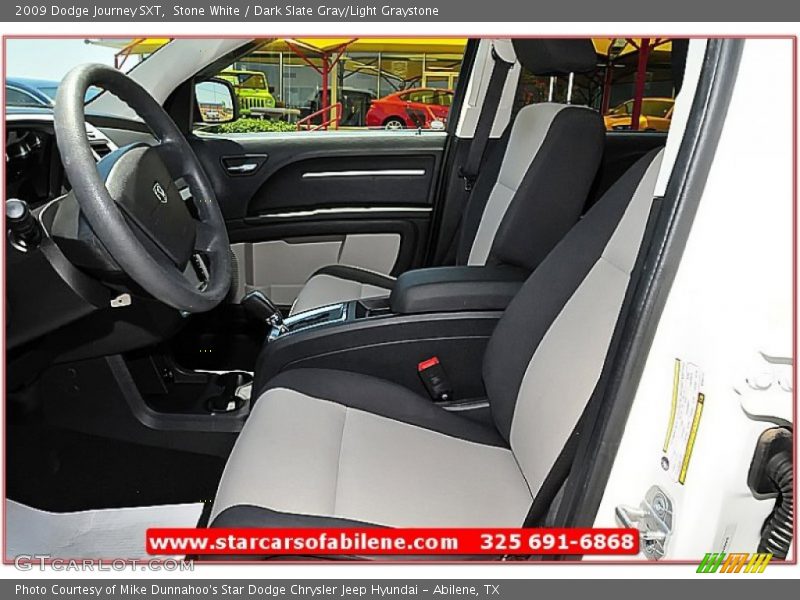 Stone White / Dark Slate Gray/Light Graystone 2009 Dodge Journey SXT