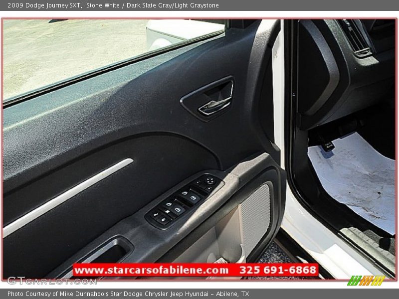 Stone White / Dark Slate Gray/Light Graystone 2009 Dodge Journey SXT