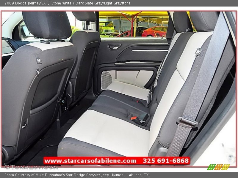 Stone White / Dark Slate Gray/Light Graystone 2009 Dodge Journey SXT