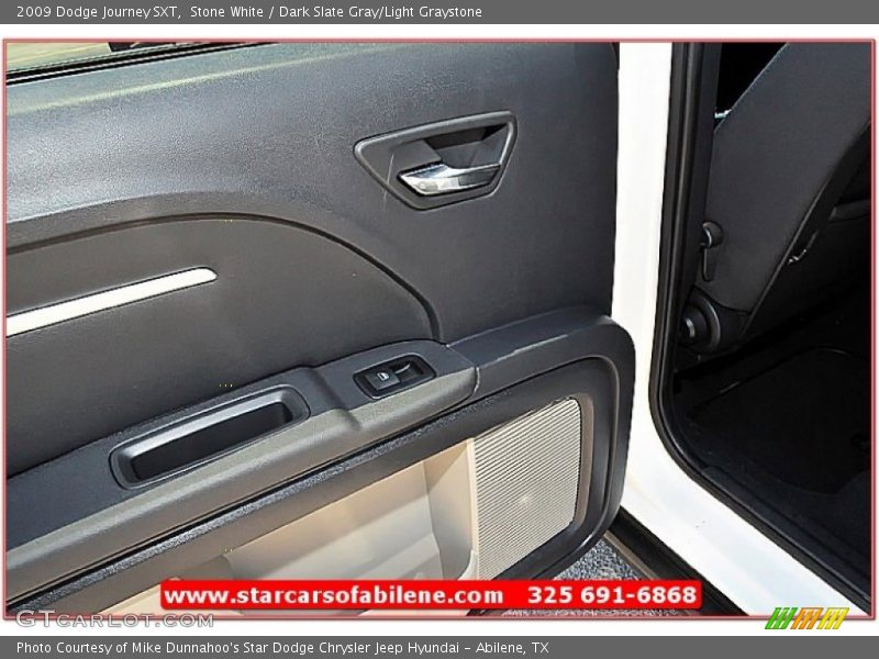 Stone White / Dark Slate Gray/Light Graystone 2009 Dodge Journey SXT