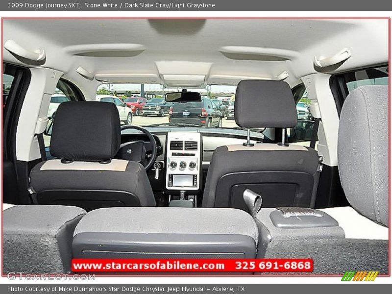 Stone White / Dark Slate Gray/Light Graystone 2009 Dodge Journey SXT