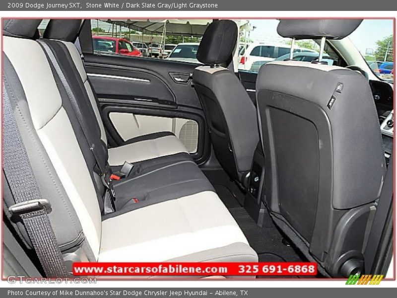 Stone White / Dark Slate Gray/Light Graystone 2009 Dodge Journey SXT