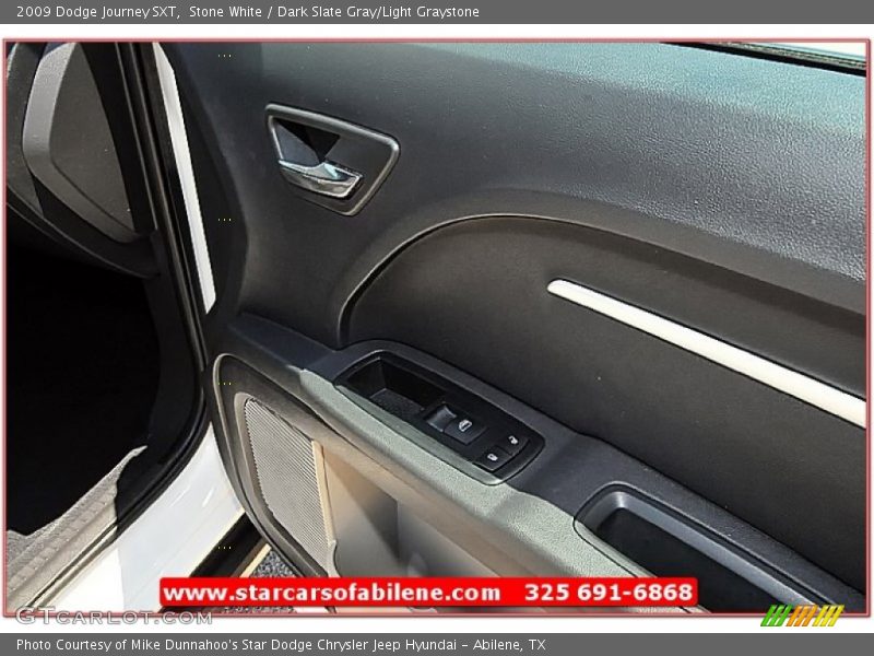 Stone White / Dark Slate Gray/Light Graystone 2009 Dodge Journey SXT