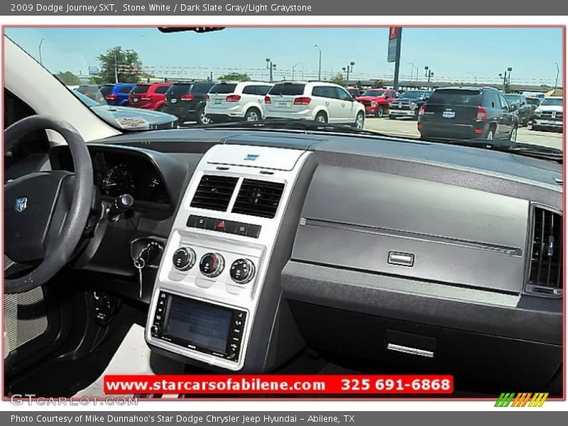 Stone White / Dark Slate Gray/Light Graystone 2009 Dodge Journey SXT
