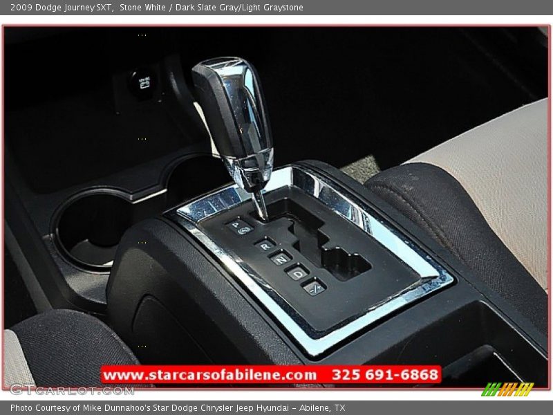 Stone White / Dark Slate Gray/Light Graystone 2009 Dodge Journey SXT