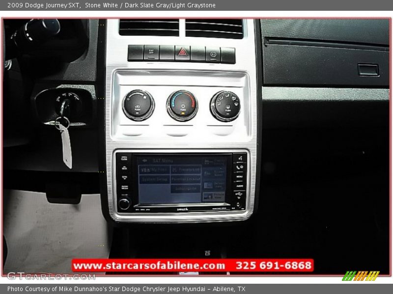 Stone White / Dark Slate Gray/Light Graystone 2009 Dodge Journey SXT
