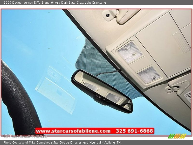 Stone White / Dark Slate Gray/Light Graystone 2009 Dodge Journey SXT