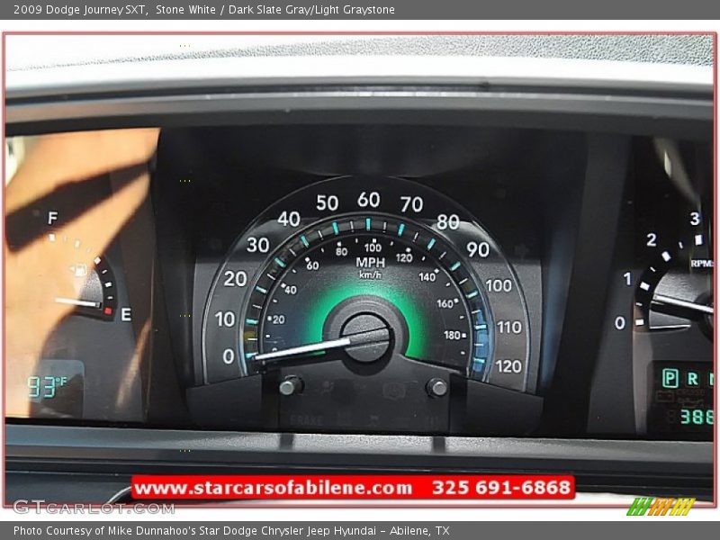 Stone White / Dark Slate Gray/Light Graystone 2009 Dodge Journey SXT