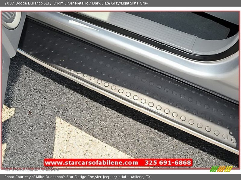 Bright Silver Metallic / Dark Slate Gray/Light Slate Gray 2007 Dodge Durango SLT