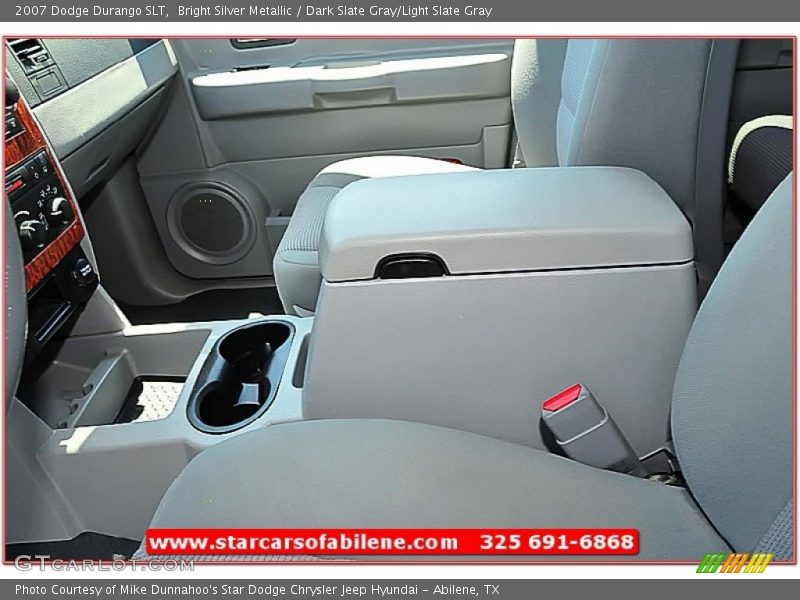 Bright Silver Metallic / Dark Slate Gray/Light Slate Gray 2007 Dodge Durango SLT
