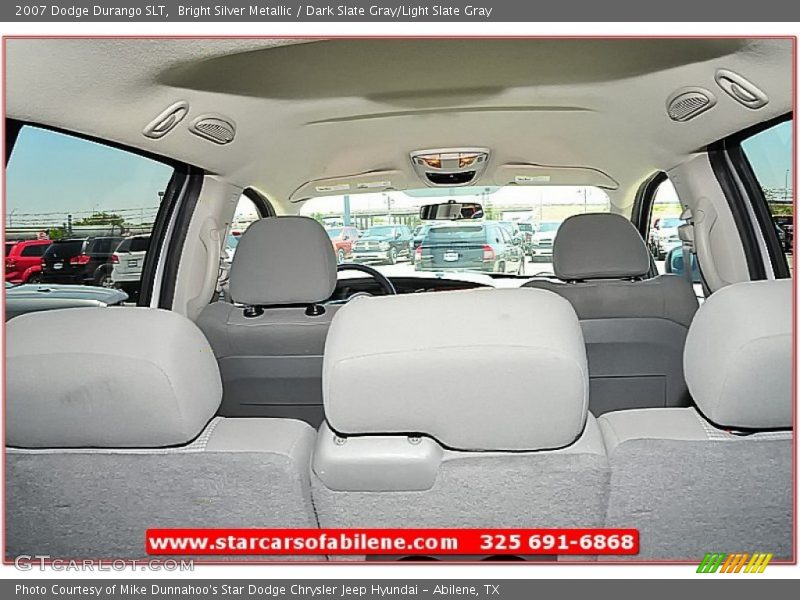 Bright Silver Metallic / Dark Slate Gray/Light Slate Gray 2007 Dodge Durango SLT