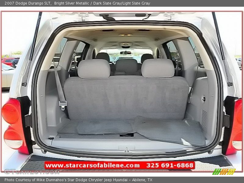 Bright Silver Metallic / Dark Slate Gray/Light Slate Gray 2007 Dodge Durango SLT