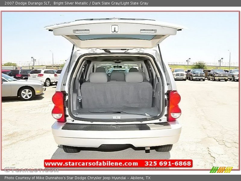 Bright Silver Metallic / Dark Slate Gray/Light Slate Gray 2007 Dodge Durango SLT