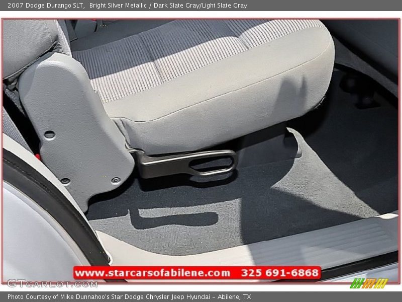 Bright Silver Metallic / Dark Slate Gray/Light Slate Gray 2007 Dodge Durango SLT