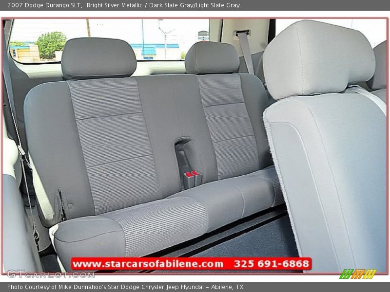 Bright Silver Metallic / Dark Slate Gray/Light Slate Gray 2007 Dodge Durango SLT