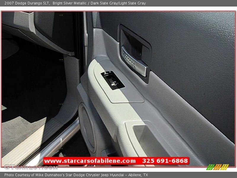 Bright Silver Metallic / Dark Slate Gray/Light Slate Gray 2007 Dodge Durango SLT
