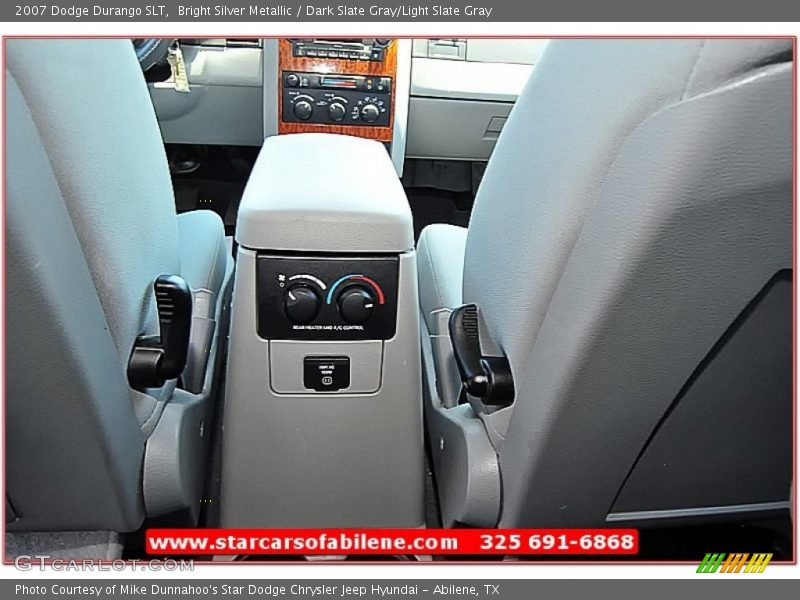 Bright Silver Metallic / Dark Slate Gray/Light Slate Gray 2007 Dodge Durango SLT