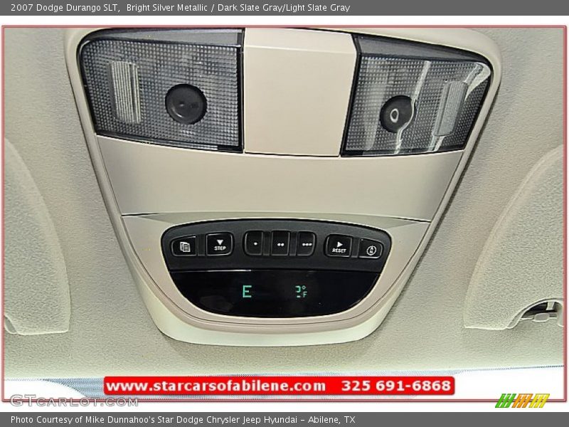 Bright Silver Metallic / Dark Slate Gray/Light Slate Gray 2007 Dodge Durango SLT