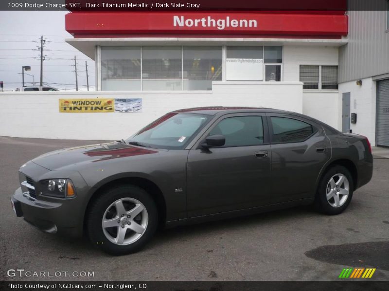 Dark Titanium Metallic / Dark Slate Gray 2009 Dodge Charger SXT